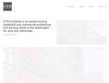 Tablet Screenshot of gtmarchitects.com